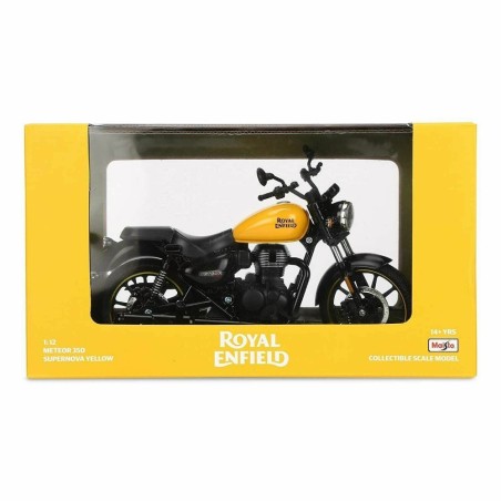 Scale 1:12 Model Meteor 350 Fireball Yellow