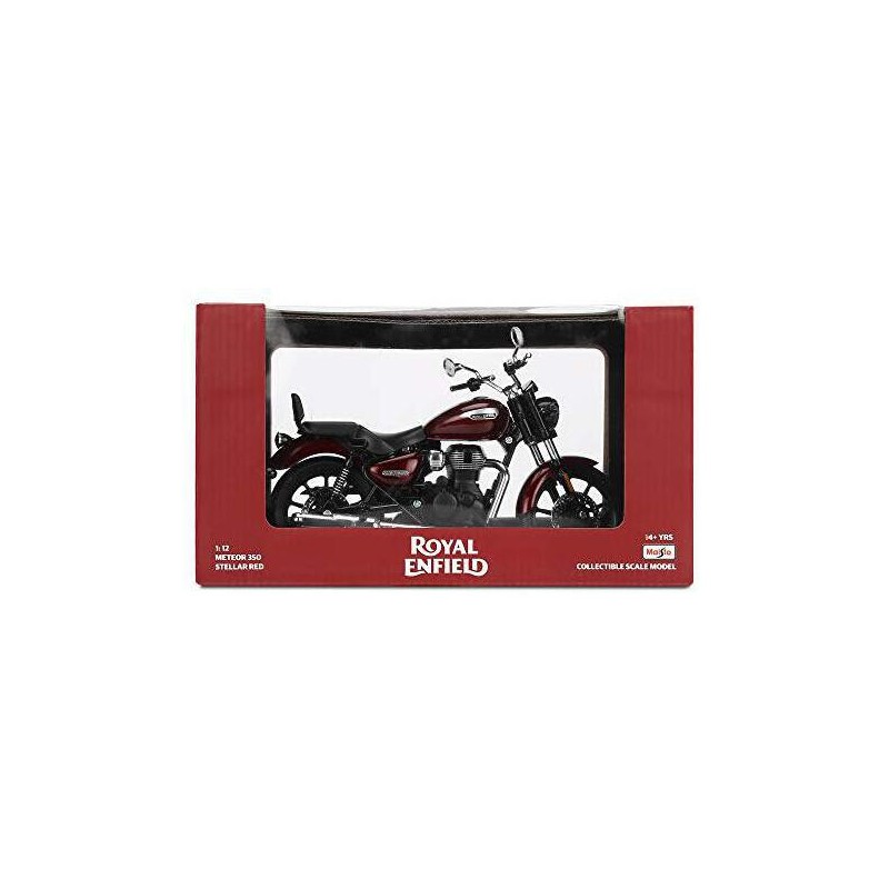 Royal Enfield Modell 1:12 Meteor 350 Stellar Red