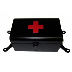 First aid box black-matt...