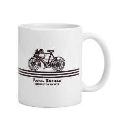 Royal Enfield 120th Anniversary Keramik Tasse weiß