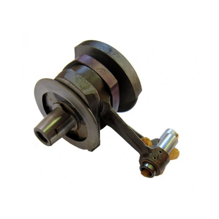 Crankshaft assembly, conrods and piston pins