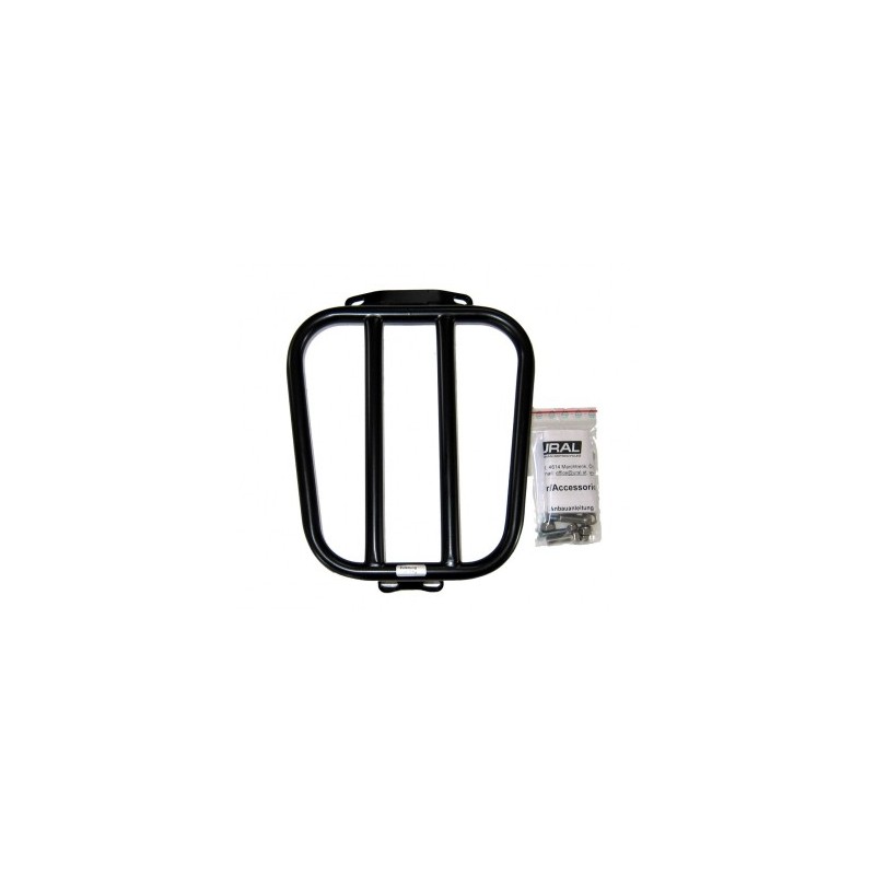 Luggage rack 2/3 seat oval, black