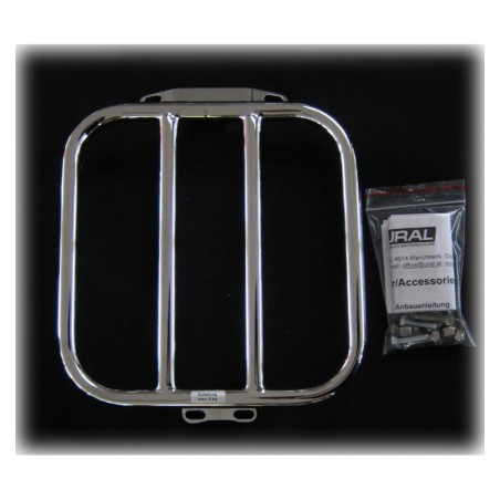 Luggage rack 2/3 seat, chrome