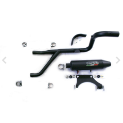 Auspuffanlage GPR 2in1 schwarz ohne Kat u. Krümmer 2009 - 2020