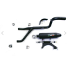 Auspuffanlage GPR 2in1 schwarz ohne Kat u. Krümmer 2009 - 2020