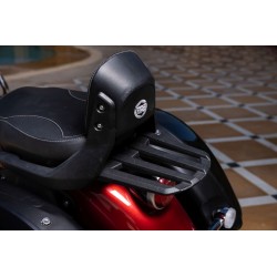 Black Passenger Back Rest Super Meteor 650