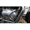 COMPACT ENGINE GUARDS, SILVER 650 TWIN