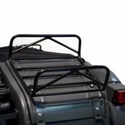 Luggage rack for sidecar trunk lid, black