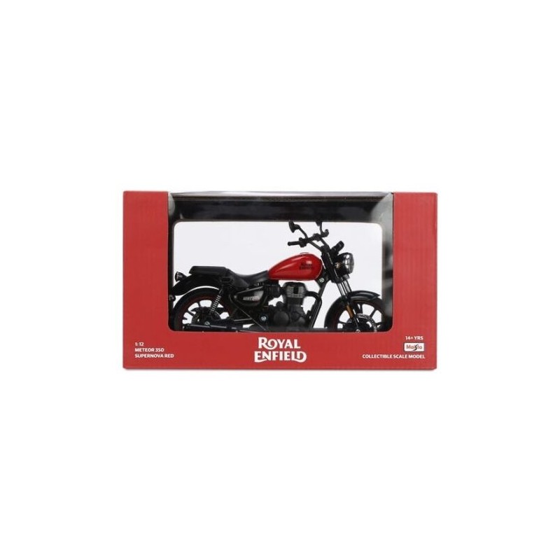 Royal Enfield Modell 1:12 Meteor 350 Fireball Red