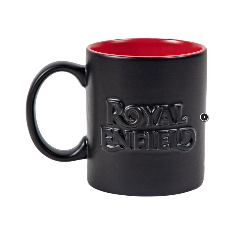 Royal Enfield Keramik Tasse Schwarz/Rot