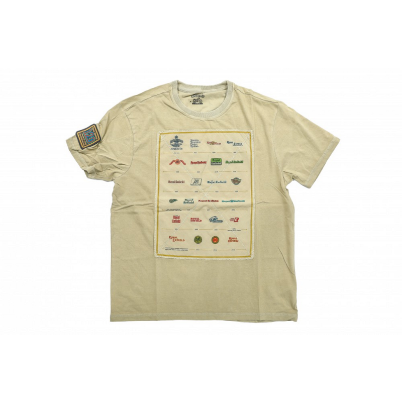 Royal Enfield 120Th Year T-Shirt Olive