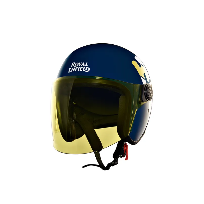 Royal Enfield Bobber Jet Helm Hunter Copter Lagoon Blue