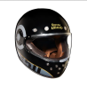 Royal Enfield SUPER METEOR 650 NH44 WAVE HELMET - BLACK