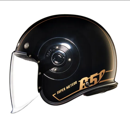 Royal Enfield Bobber Jet Helm Super Meteor 650 Spirit Gold Gr. M
