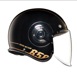 Royal Enfield Bobber Jet Helm Super Meteor 650 Spirit Gold