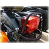 Protective basket rear light black