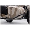 Protective bow sidecar front, heavy version, black