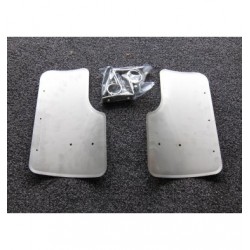 Leg plates/knee protectors stainless steel