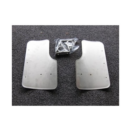 Leg plates/knee protectors stainless steel