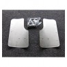 Leg plates/knee protectors stainless steel