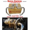 Silver Compact Engine Guards Super Meteor/Shotgun/Classic/Bullet 650