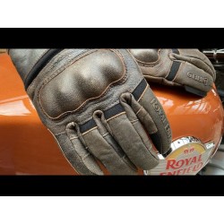 Royal Enfield Handschuhe STOUT braun Leder