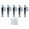 Set (5 pieces) HCS shock absorber silver