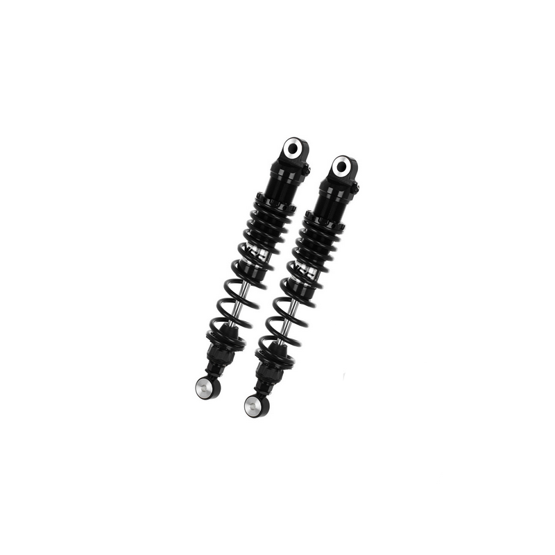 YSS TWIN SHOCK ABSORBER SET BLACK Interceptor/Continental