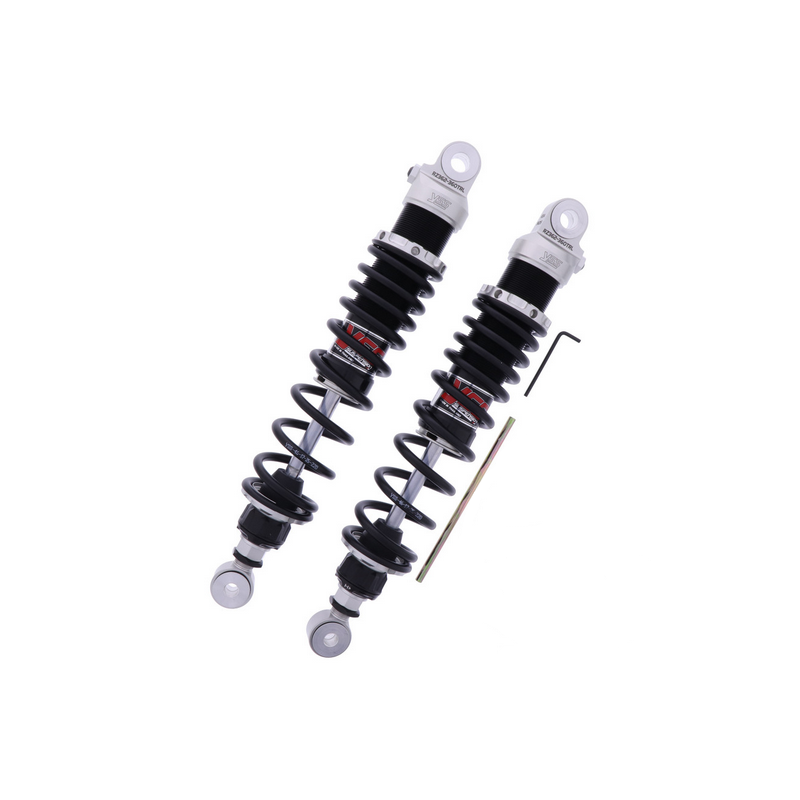 YSS TWIN SHOCK ABSORBER SET SILVER Interceptor/Continental