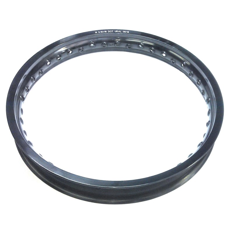19'' aluminium rim (discbrake), black