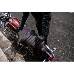 Brown Touring Dual Seat Bullet 350