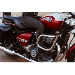 AIRFLY EVO ENGINE GUARD, SILVER Super Meteor 650