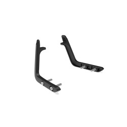 Black Passenger Backrest Mounts Bullet 350