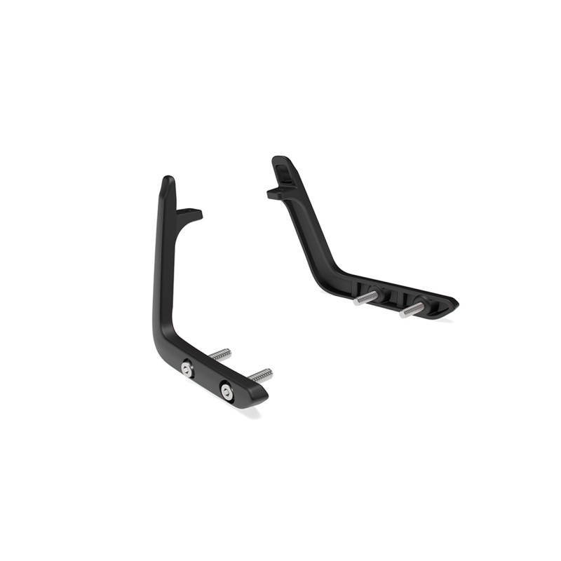 Black Passenger Backrest Mounts Bullet 350