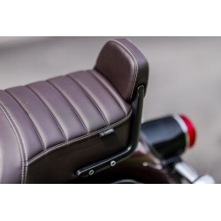 Brown Passenger Backrest Pad Bullet 350