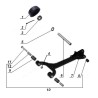 Nut Ural sidecar axle