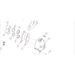 Rear brake pads EBC HH Interceptor/Continental/Himalayan/Guerrilla 450