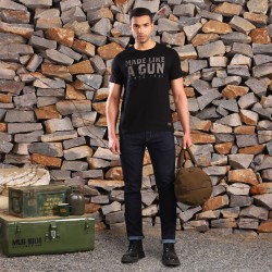 Royal Enfield T-Shirt Made Like A Gun schwarz