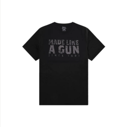 Royal Enfield T-Shirt Made Like A Gun schwarz