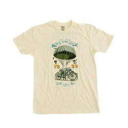 Royal Enfield T-Shirt Flying Flea beige