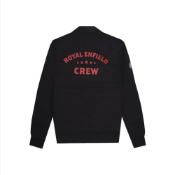 Royal Enfield Sweatjacke CREW schwarz