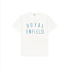 Royal Enfield T-Shirt lb RAISED weiß