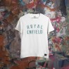 Royal Enfield T-Shirt lb RAISED withe