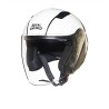 Royal Enfield LIGHTWING OPEN FACE HELMET MATT BLACK & WHITE