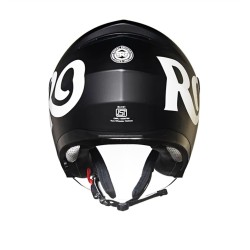 Royal Enfield Jet Helm Lightwing schwarz & weiß