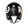 Royal Enfield Jet Helm Lightwing schwarz & weiß