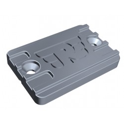 Brake fluid lid silver