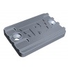 Brake fluid lid silver
