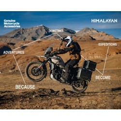 Black Headlight Grill Himalayan 450