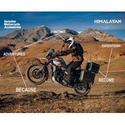 Adventure Top Box schwarz Himalayan 450